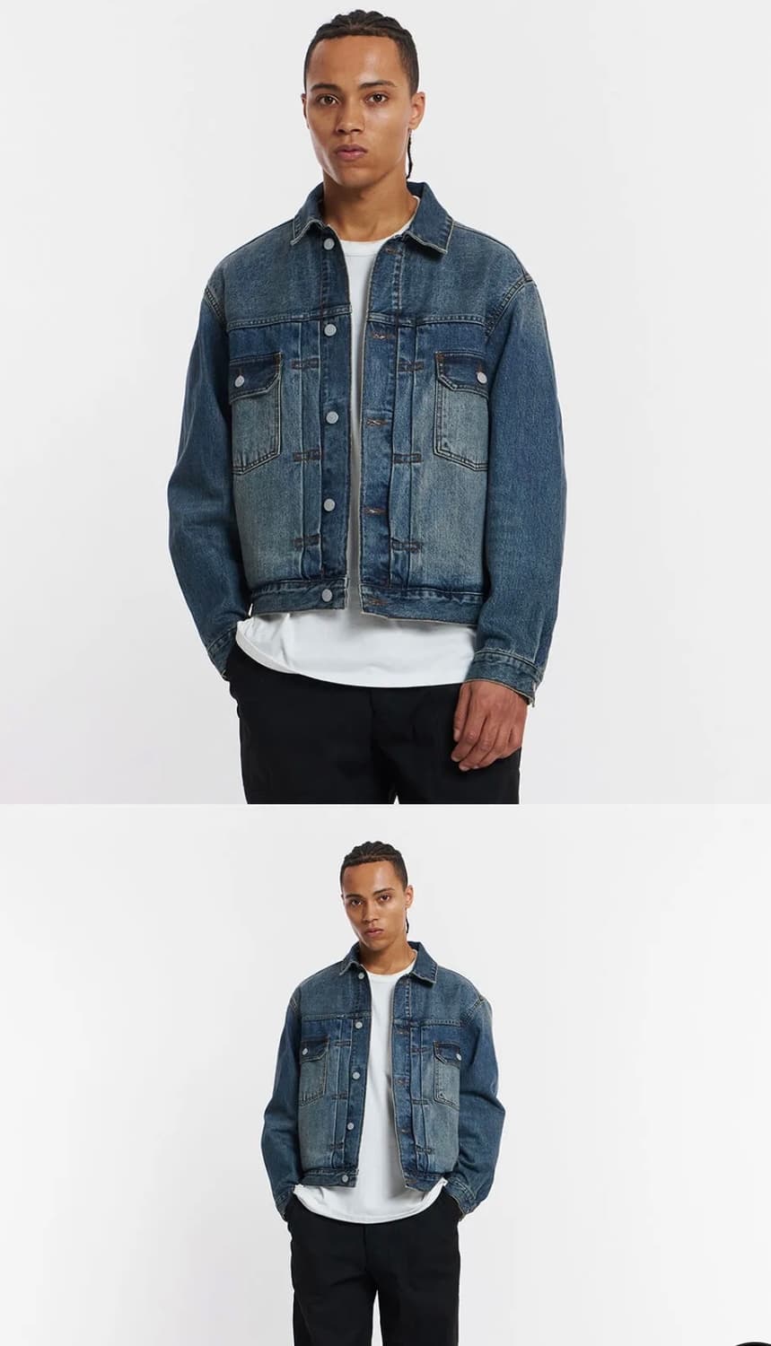 이스트로그 퍼머넌트 데님 자켓 L 상품이미지6