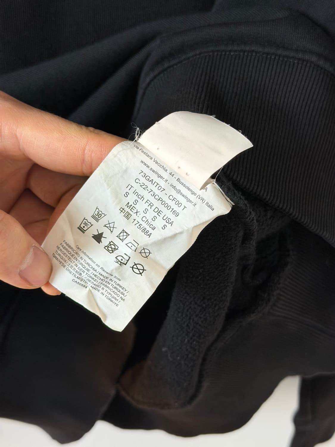 베르사체 로고 스웻셔츠 맨투맨  상품이미지5