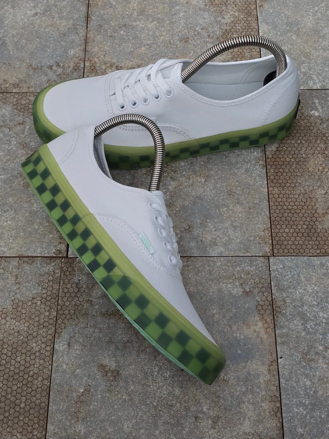 (265)반스 어센틱 트렌스루센트 그린  상품이미지7