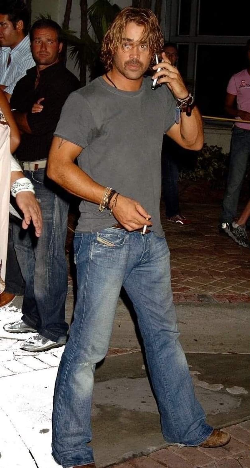 트릴리온 세미 와이드 플레어핏 부츠컷 데님 팬츠 연청 (리바이스517) 상품이미지6