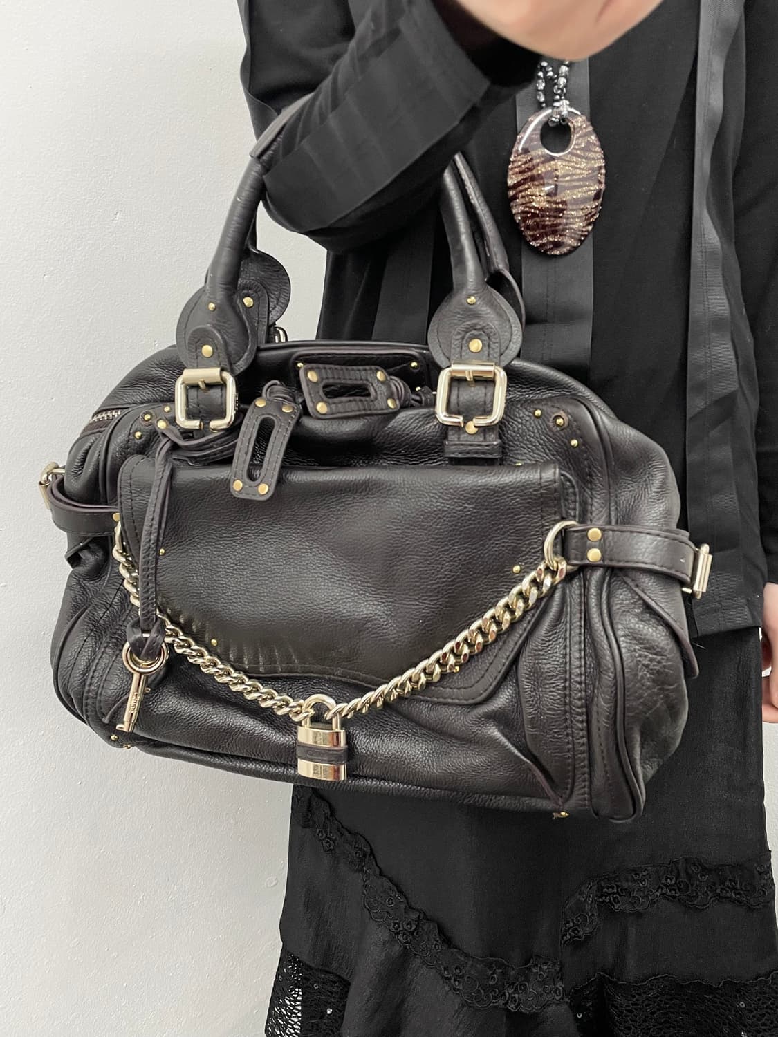 끌로에 패딩턴 락 키 체인백  상품이미지7