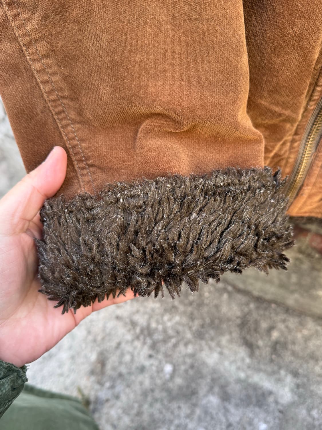 Carter's 보아 퍼 코듀로이 바이커 자켓  상품이미지9