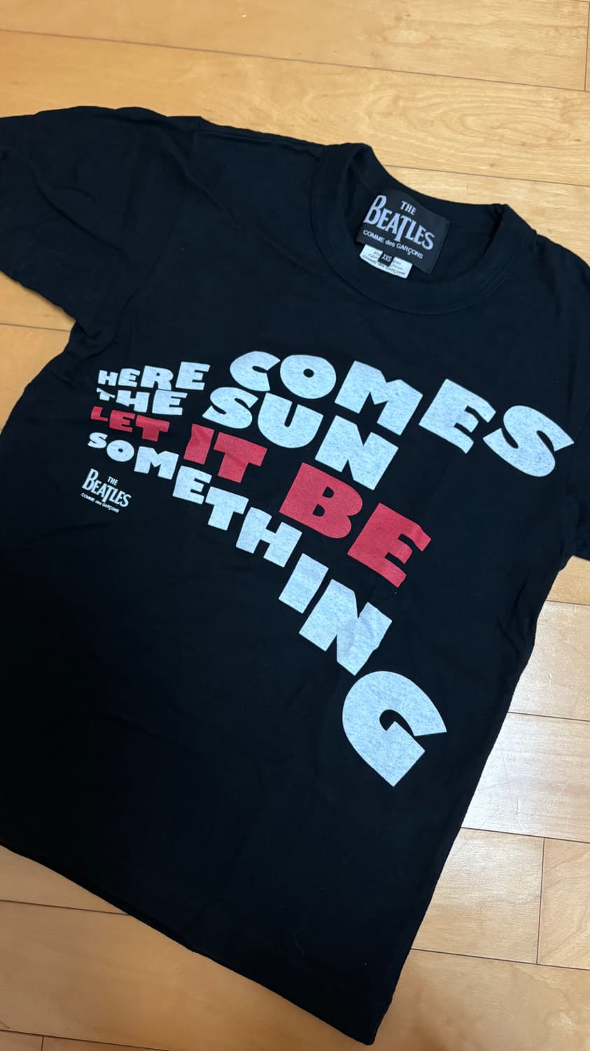 꼼데가르송 비틀즈 반팔 상품이미지2