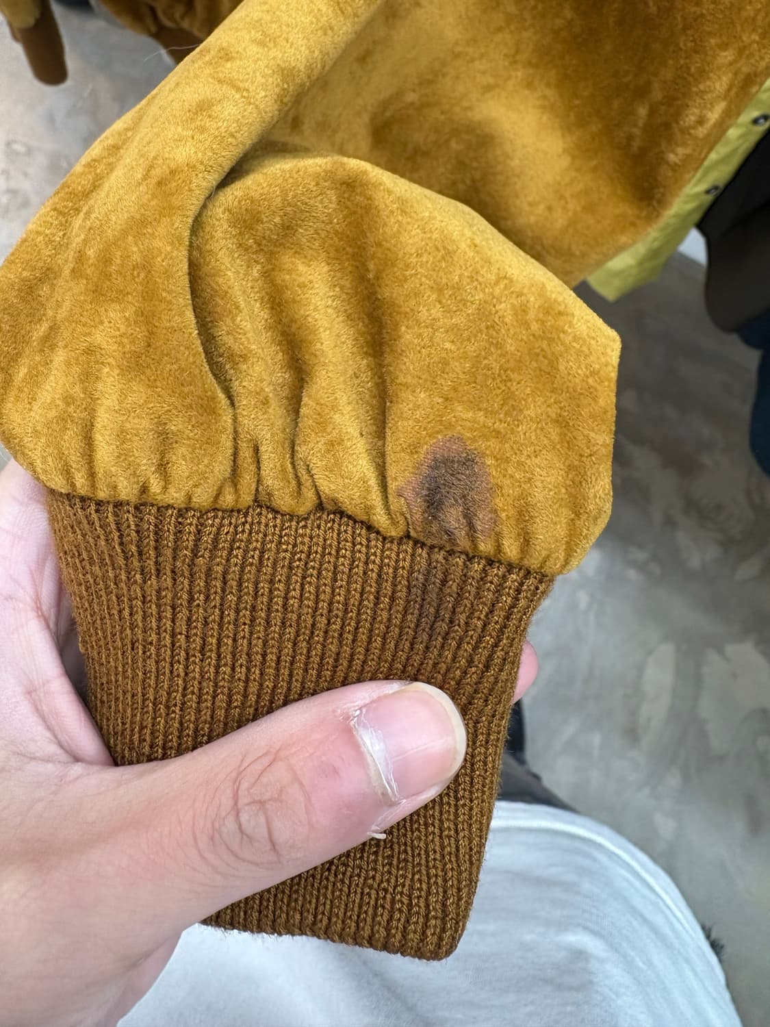 Vintage 스웨이드 자켓 상품이미지4