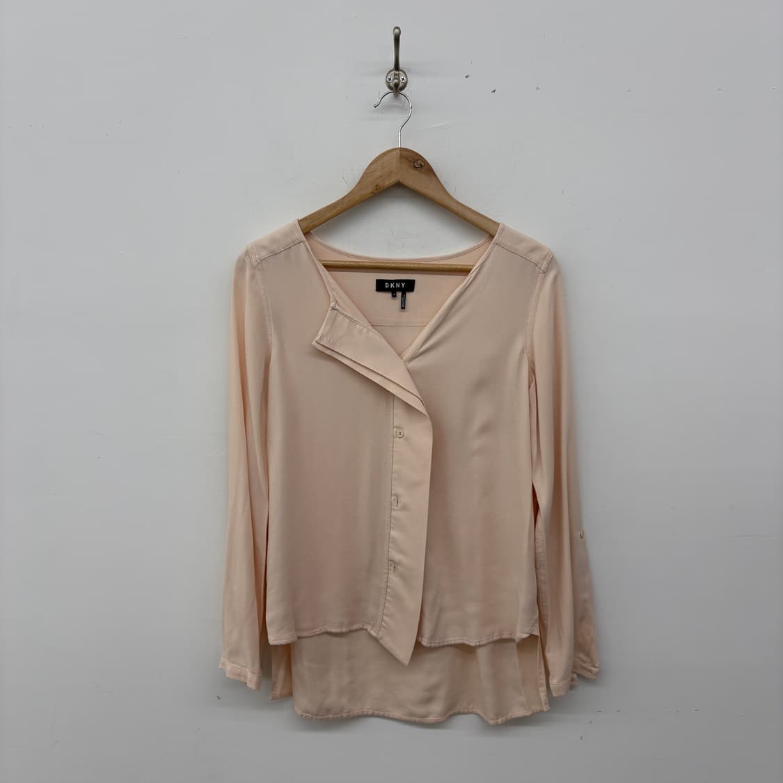 DKNY 핑크 레이어드 블라우스 여s 상품이미지1