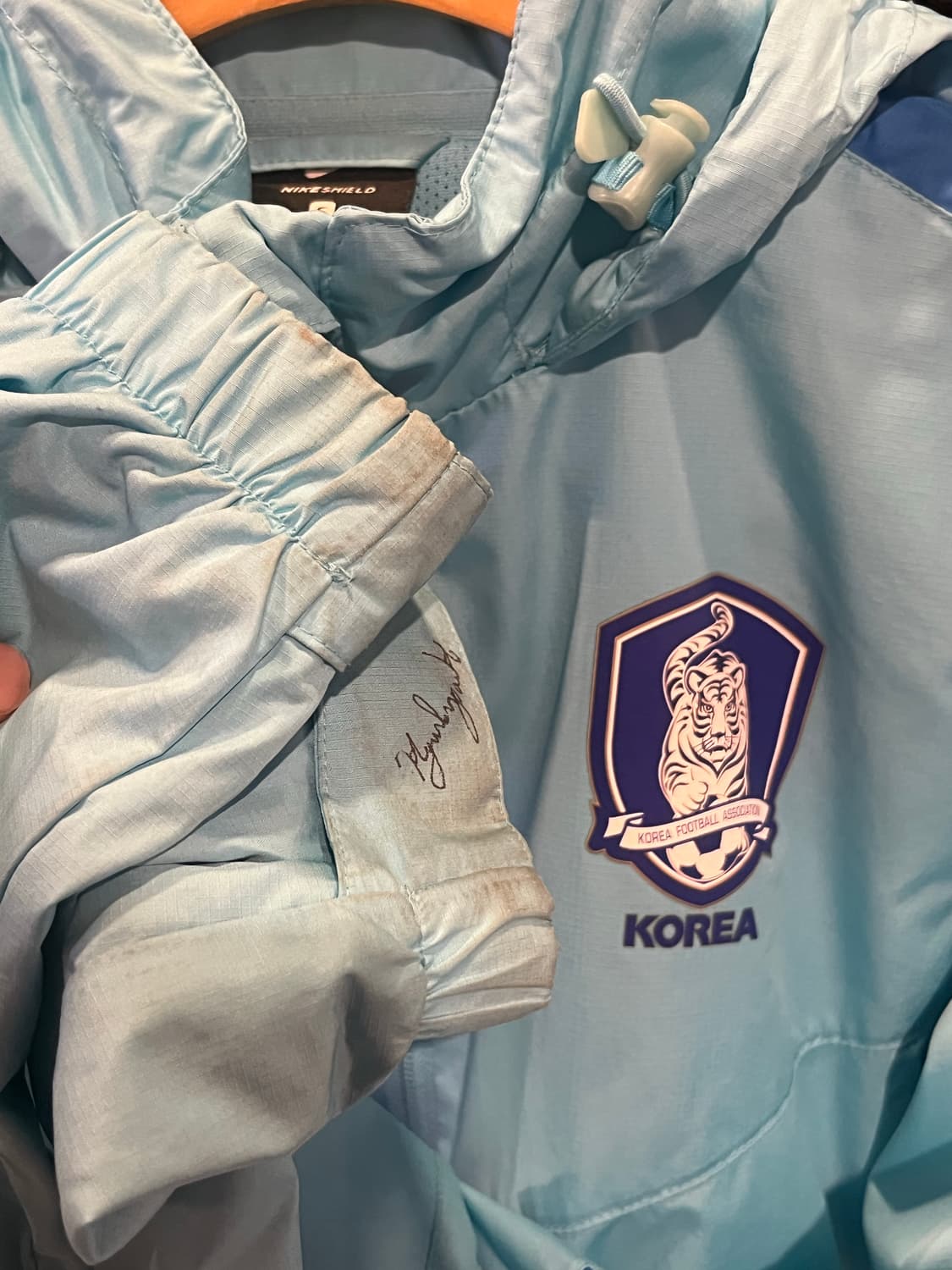 나이키 16-18 한국 국가대표 레인자켓 축구 바막 우먼스 상품이미지8