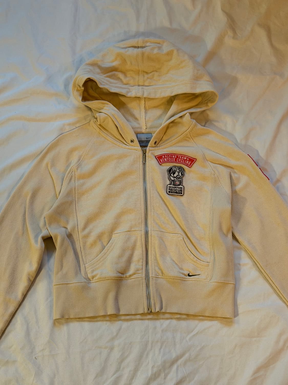 나이키 크롭 레어 후드집업 상품이미지1