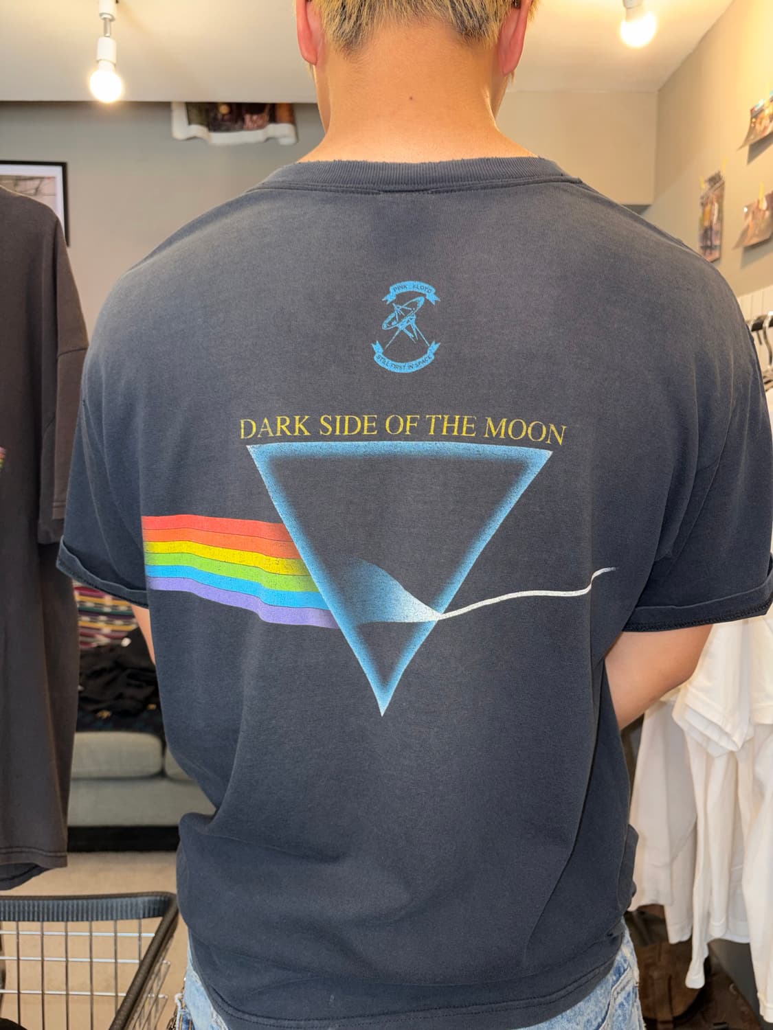 90‘s Pink Floyd artwork faded T-shirt 상품이미지8