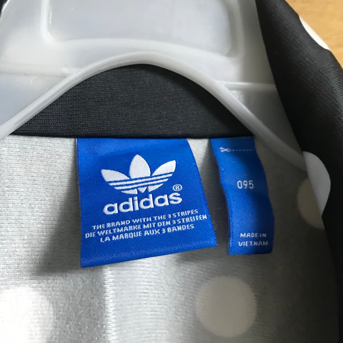 아디다스 도트패턴 한정 트랙탑져지 상품이미지4