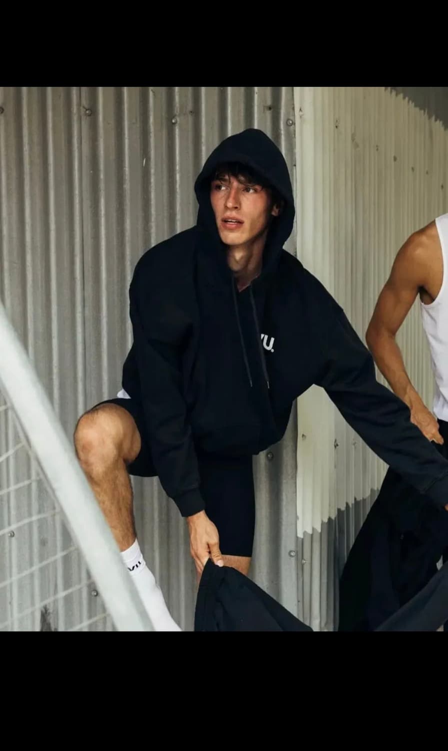 UVU 인시그니아 후드 블랙 M 상품이미지2