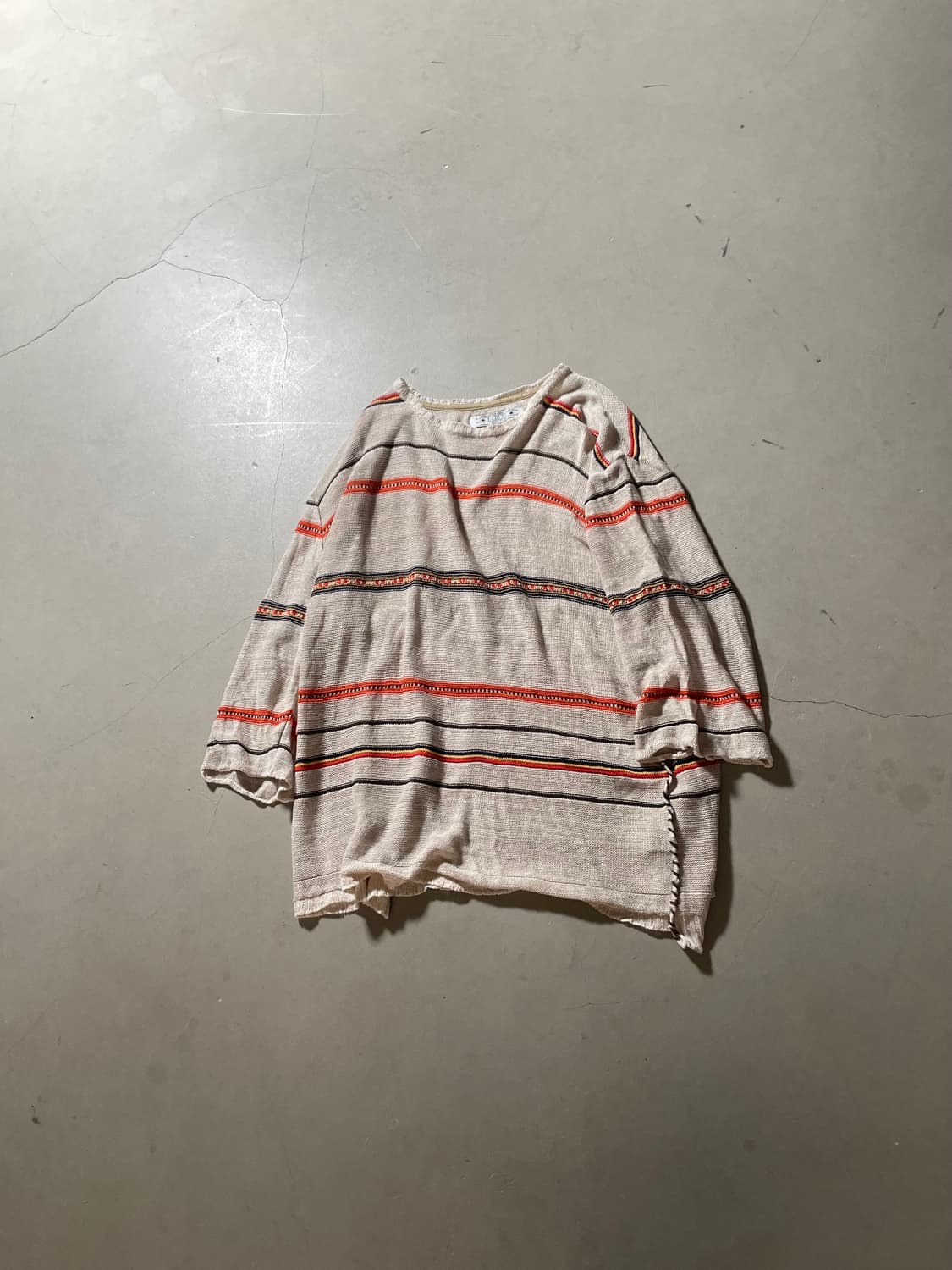 에오 토토 네이티브 아메리칸 멀티 스트라이프 니트 상품이미지1