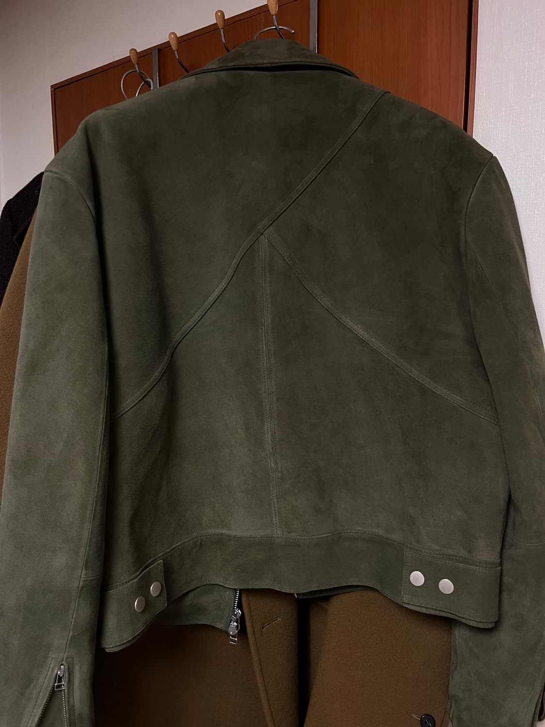 웨이비니스 스웨이드/레더 자켓 2사이즈 상품이미지6