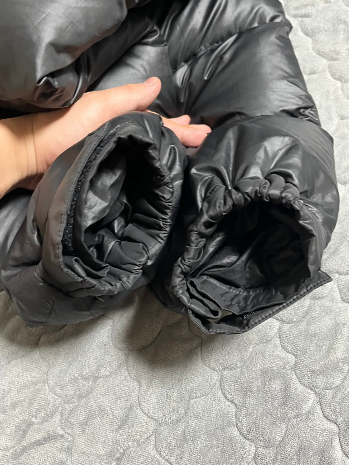 언더커버 22AW 레더배색 블랙 다운 패딩 2size 상품이미지10