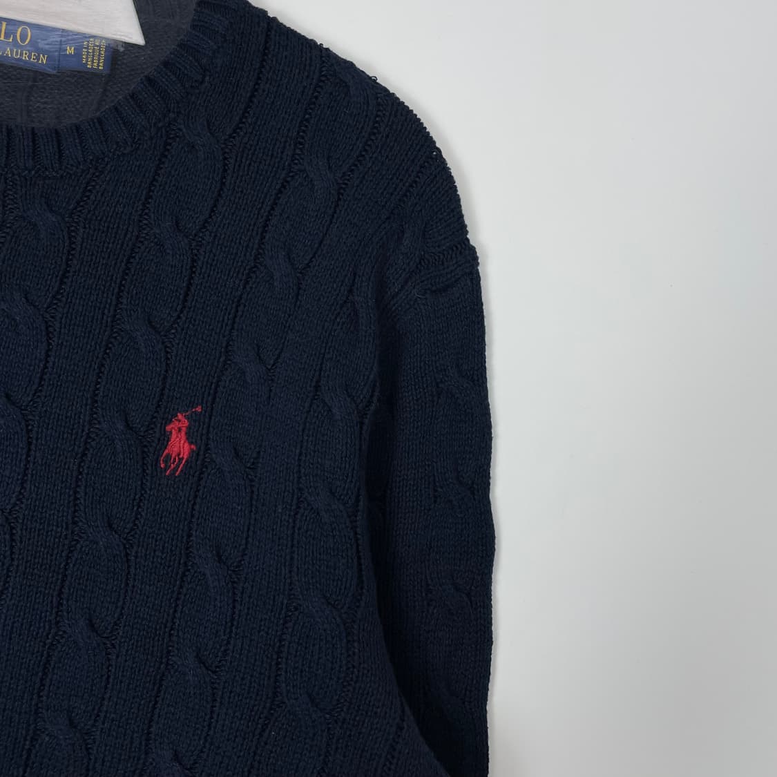 폴로 랄프로렌 꽈배기 니트 티셔츠 상품이미지3