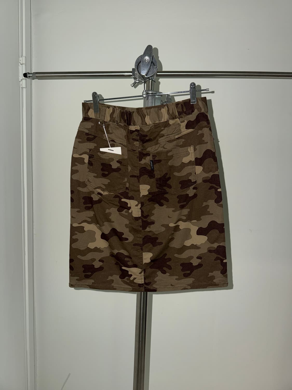 일본빈티지 y2k 카모 우드랜드 미니스커트 상품이미지4
