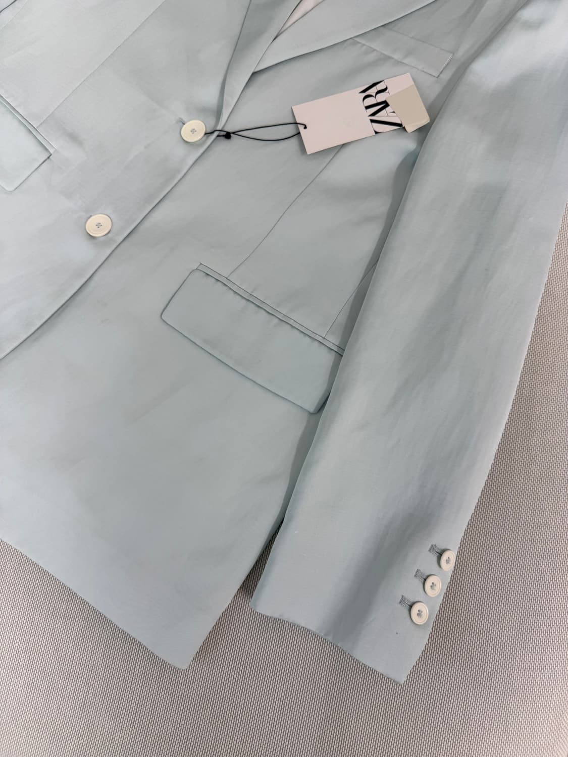 자라 새틴 자켓 (xs)(새상품) 상품이미지4