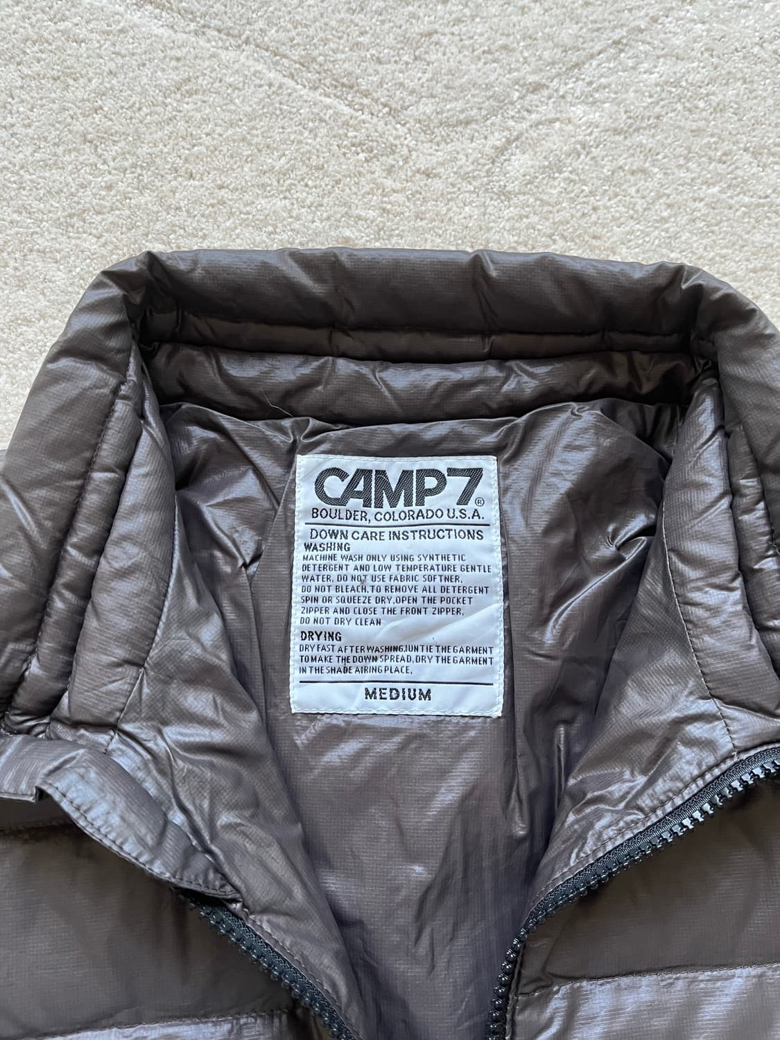 캠프7 리버시블 경량 구스다운 자켓 (95-103) 상품이미지4