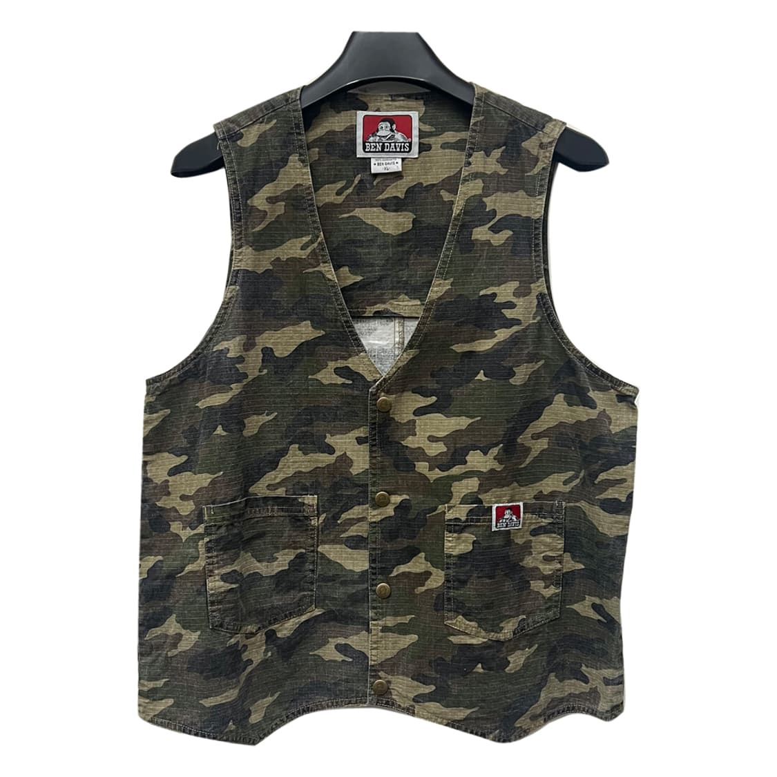 벤 데이비스 카모플라쥬 워크 베스트 조끼 XL 상품이미지1
