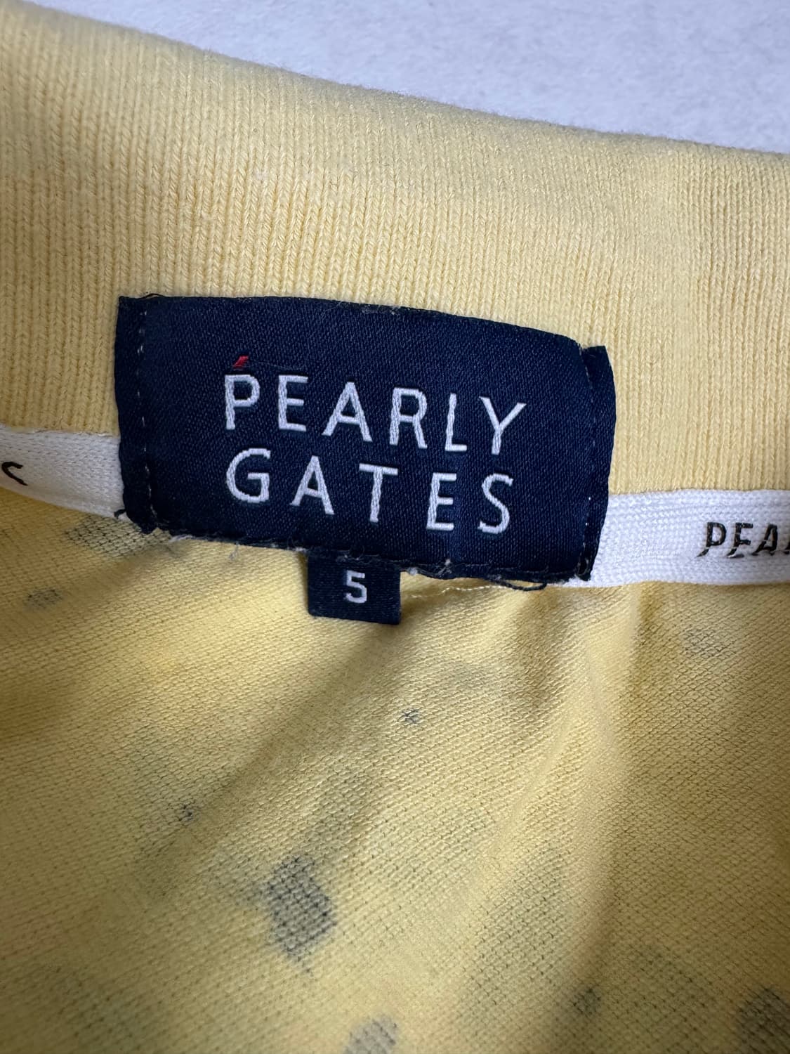 PEARLY GATES 골프 폴로티 5 정품 상품이미지8