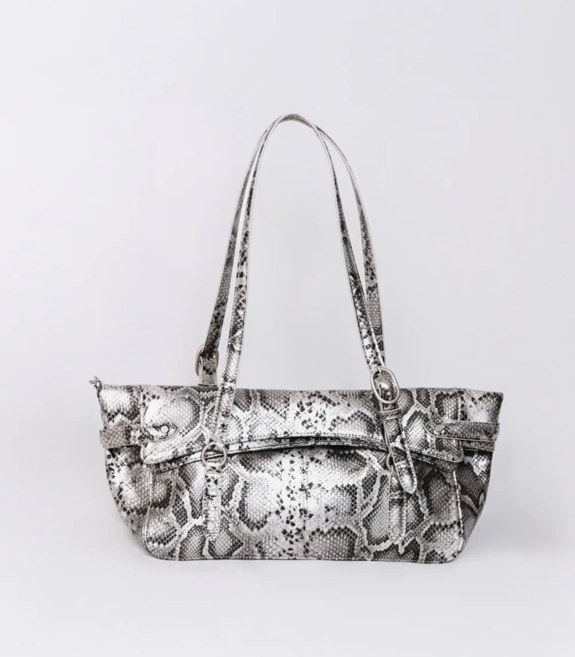 보일테일 프레자 백 (PYTHON SILVER) 상품이미지1