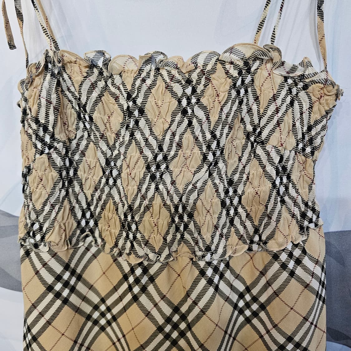 버버리 체크 원피스  상품이미지4