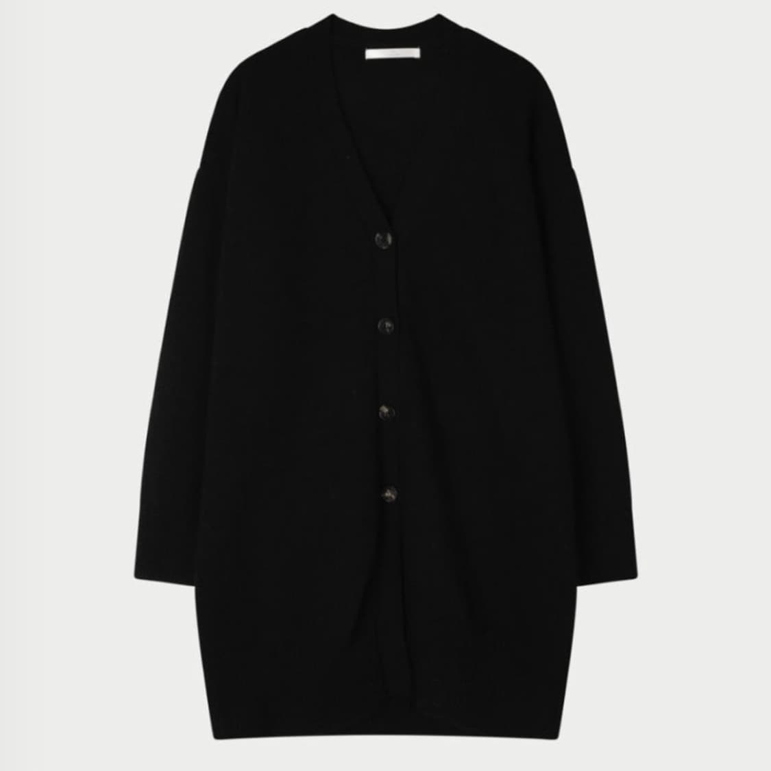 유솝 아뜰리에 케이트 kate 롱 가디건 블랙 블마인쇼발레코어클리시어쓰탐 상품이미지1