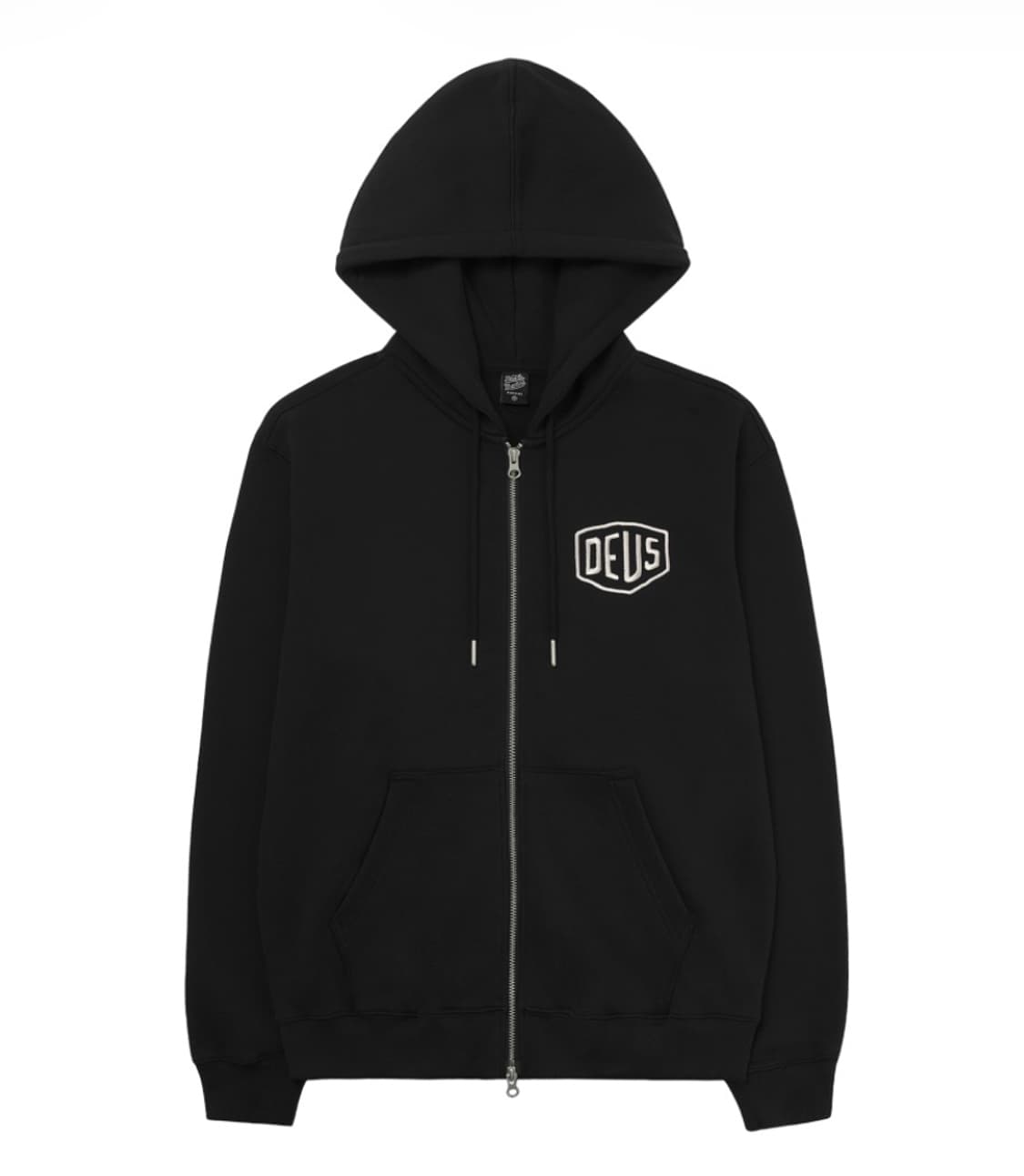 데우스 엑스 마키나 컬리지 어드레스 후드 집업 블랙 상품이미지1