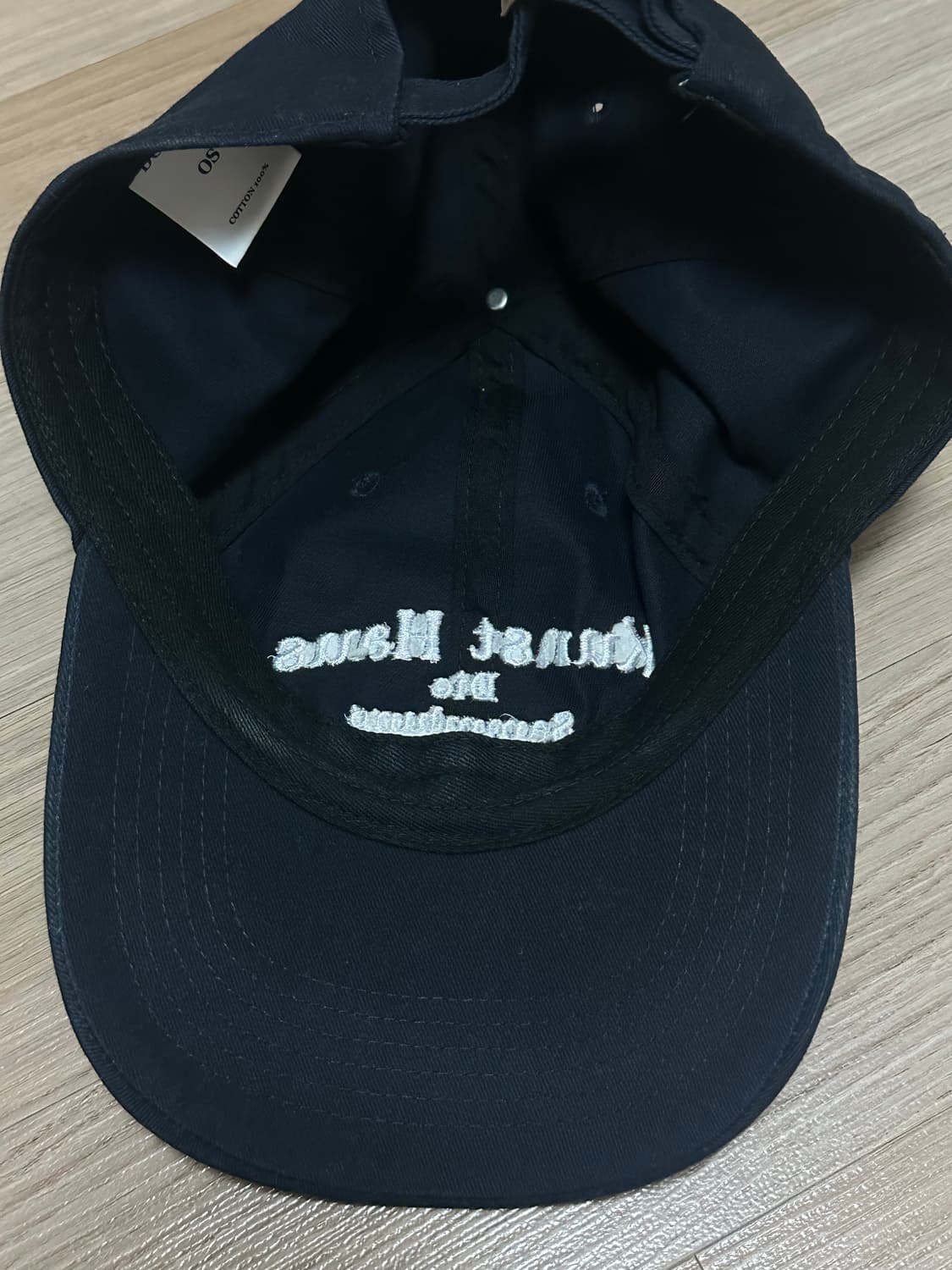 두마로 쿤스트하우스 볼캡 네이비 상품이미지2