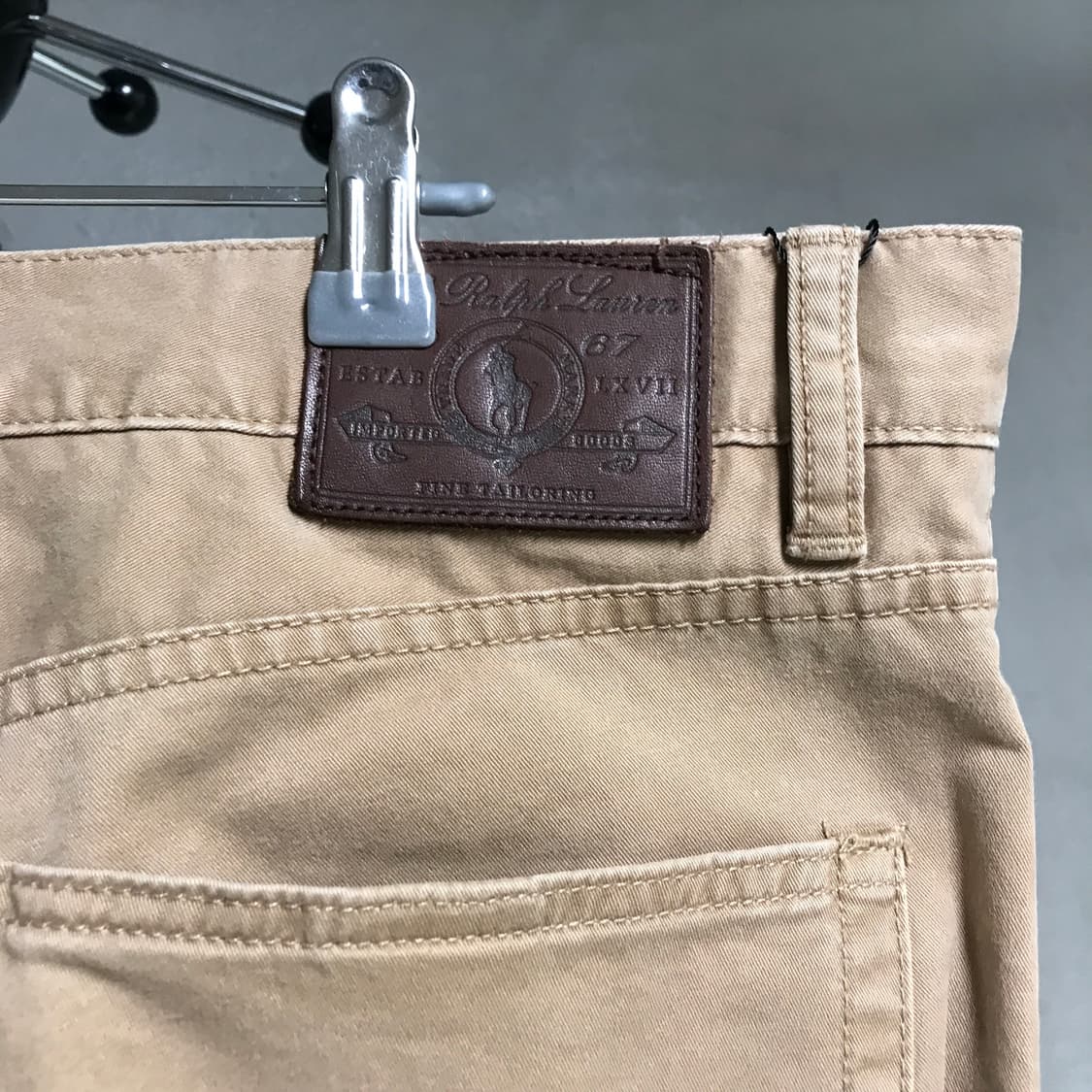 폴로 랄프로렌 코튼 팬츠 베이지 34 상품이미지5