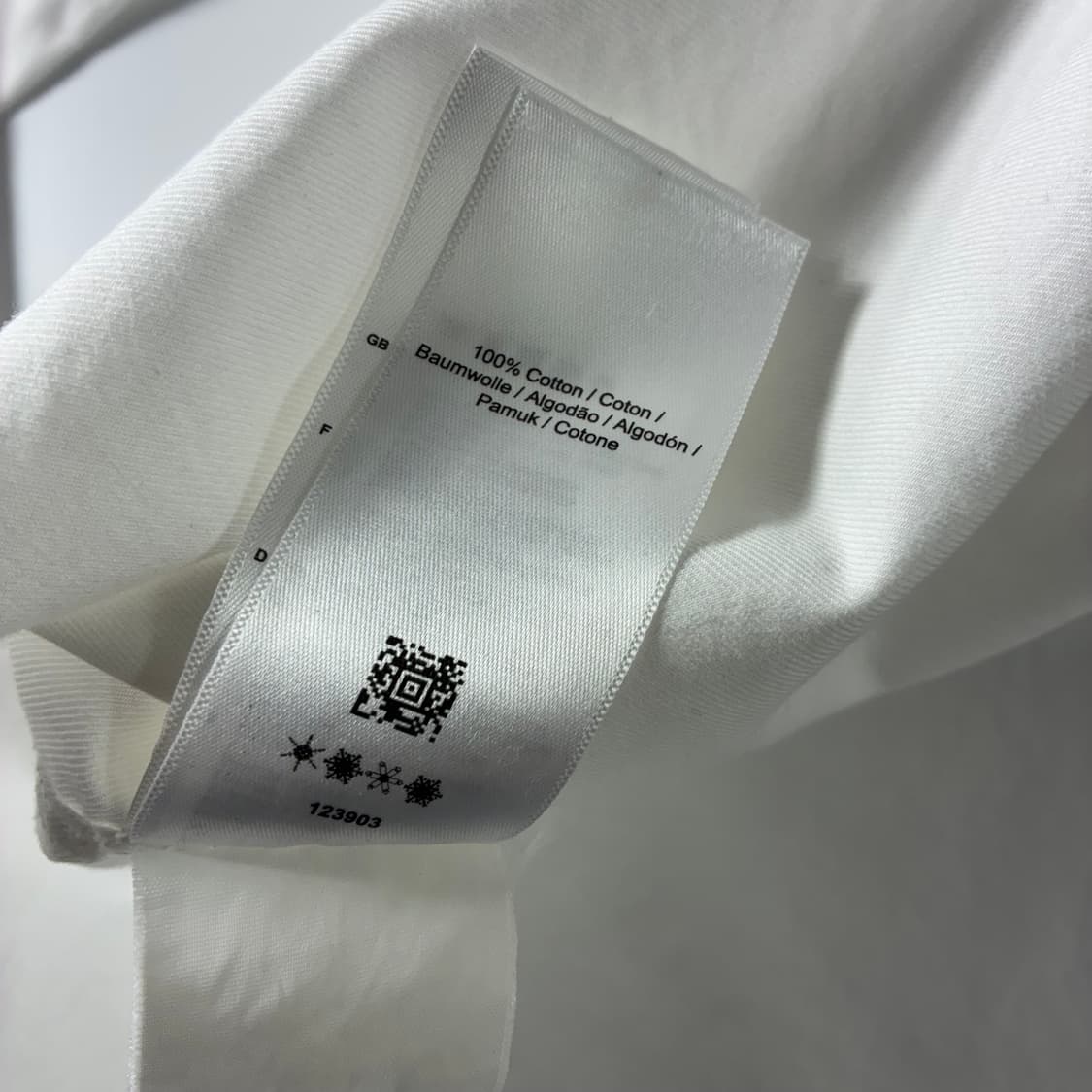 Fred perry  프레드페리 자수 코튼 화이트 옥스퍼드 셔츠 상품이미지7