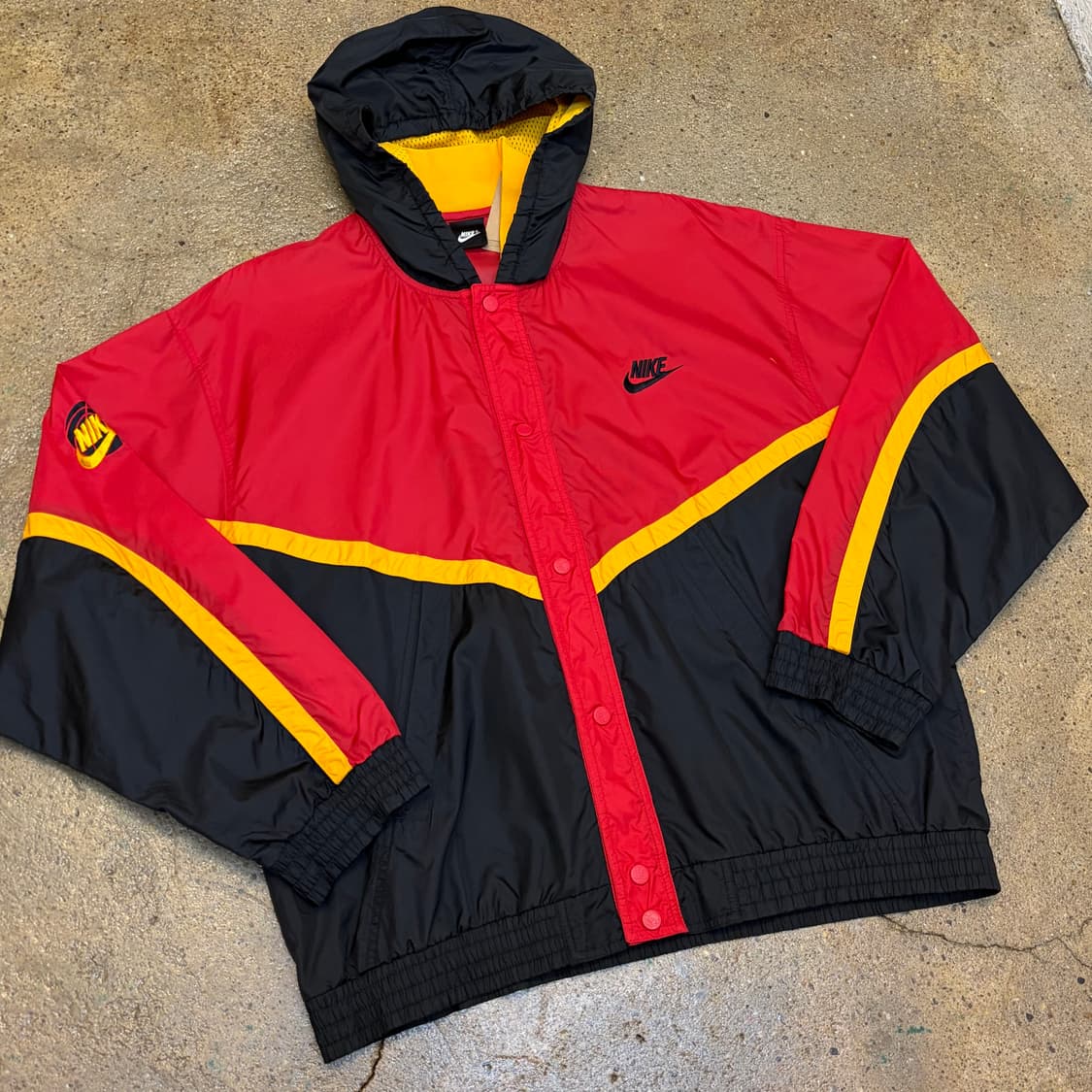 90s 미국 빈티지 나이키 농구 바람막이  상품이미지2