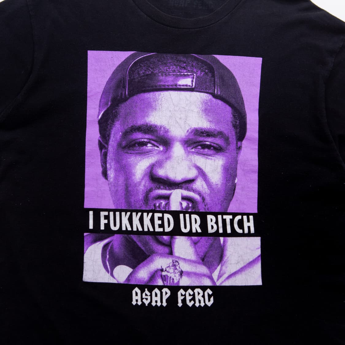에이셉 퍼그 오피셜 I Fukkked Up Bitch 티셔츠 상품이미지2