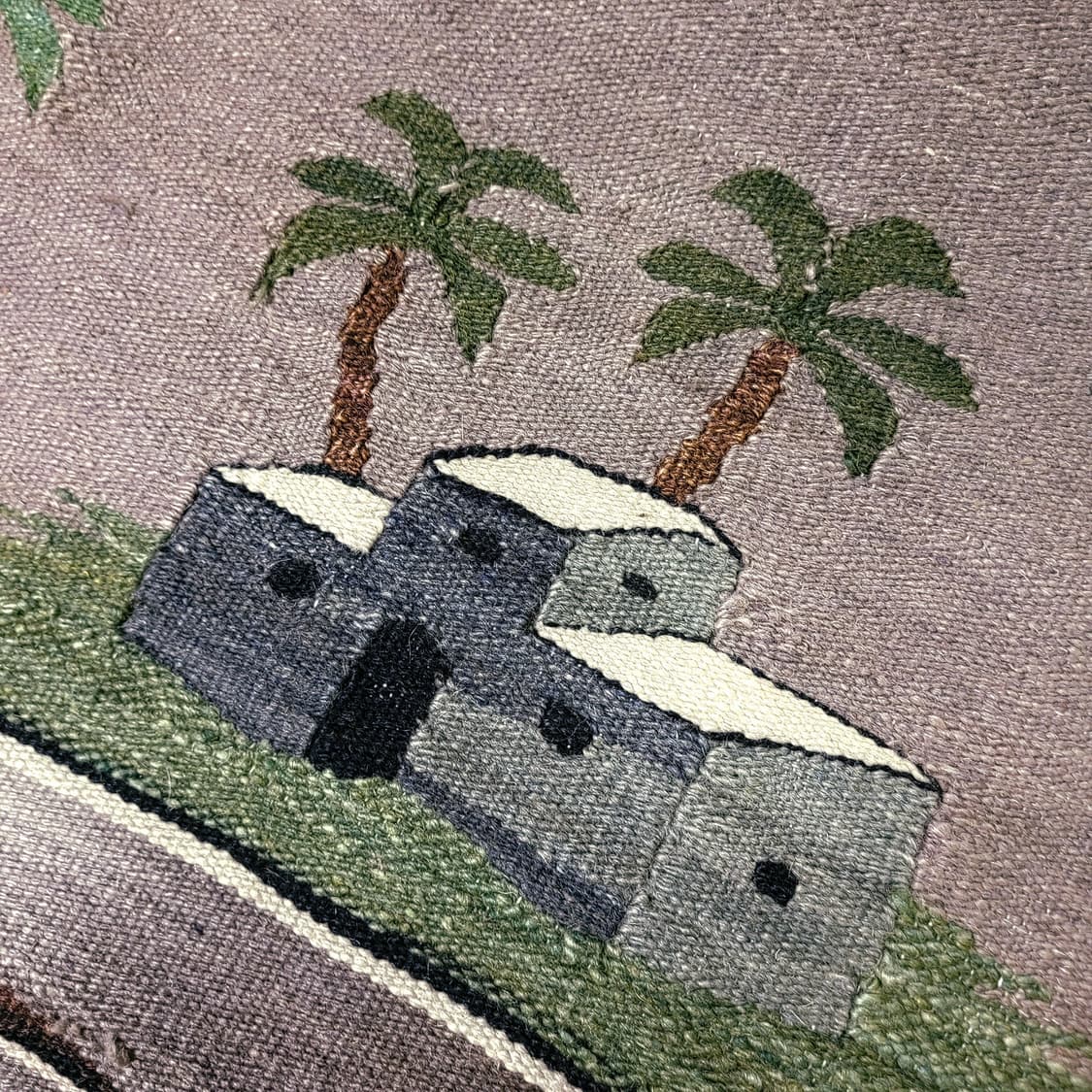 70s Vintage Hand Knotted Wool Rug 상품이미지6