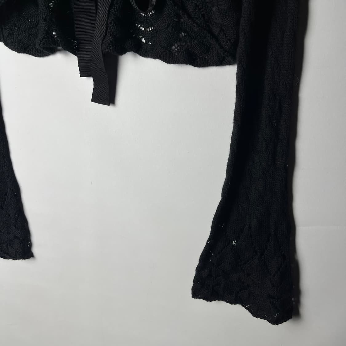 [Morgan] 모르간 크롭 펀칭 볼레로 상품이미지3