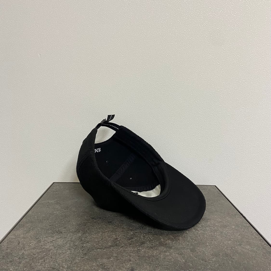 슈프림 S로고 볼캡 모자 에스로고 플리스 블랙 6패널 캡 상품이미지7