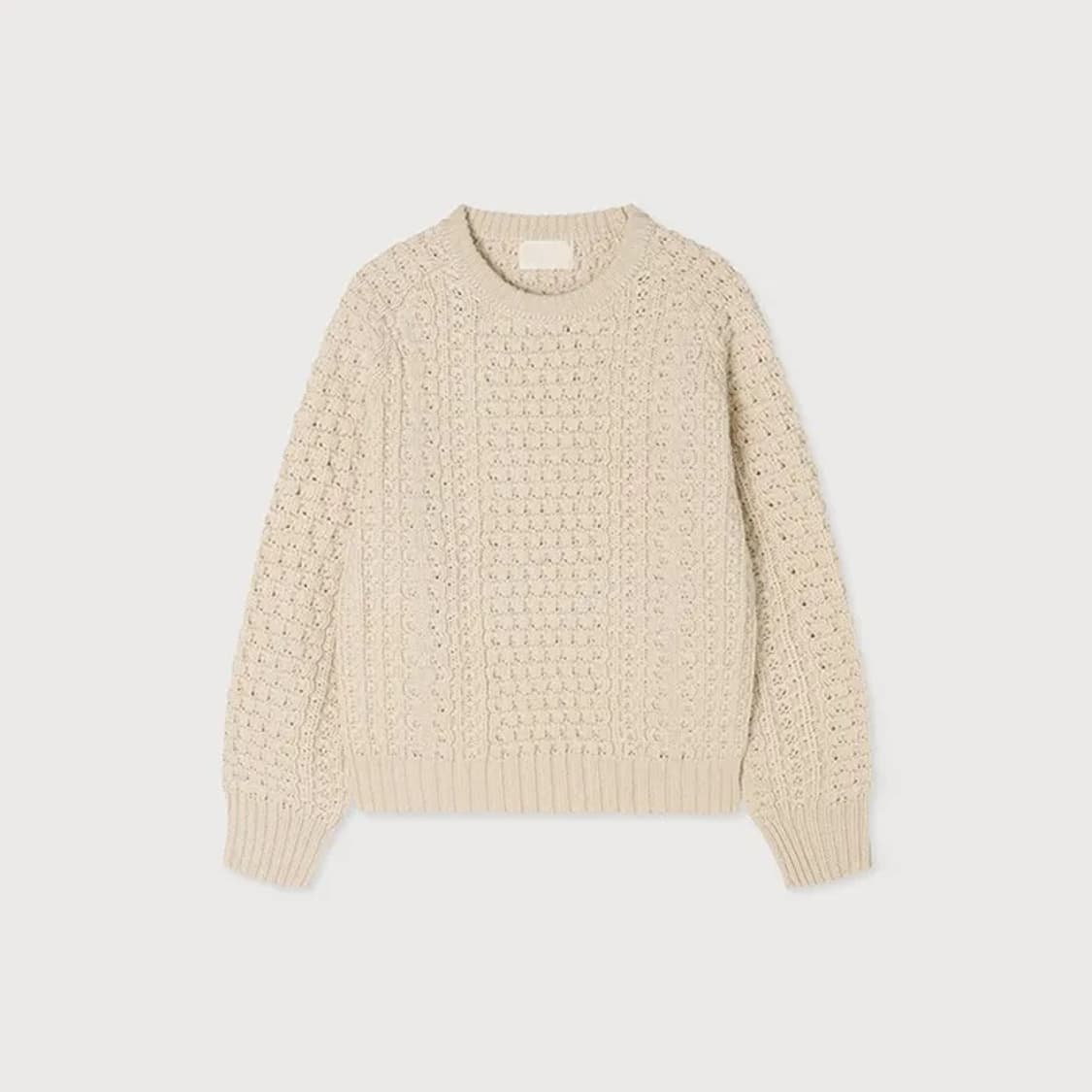 언레스 케이블 니트 상품이미지2