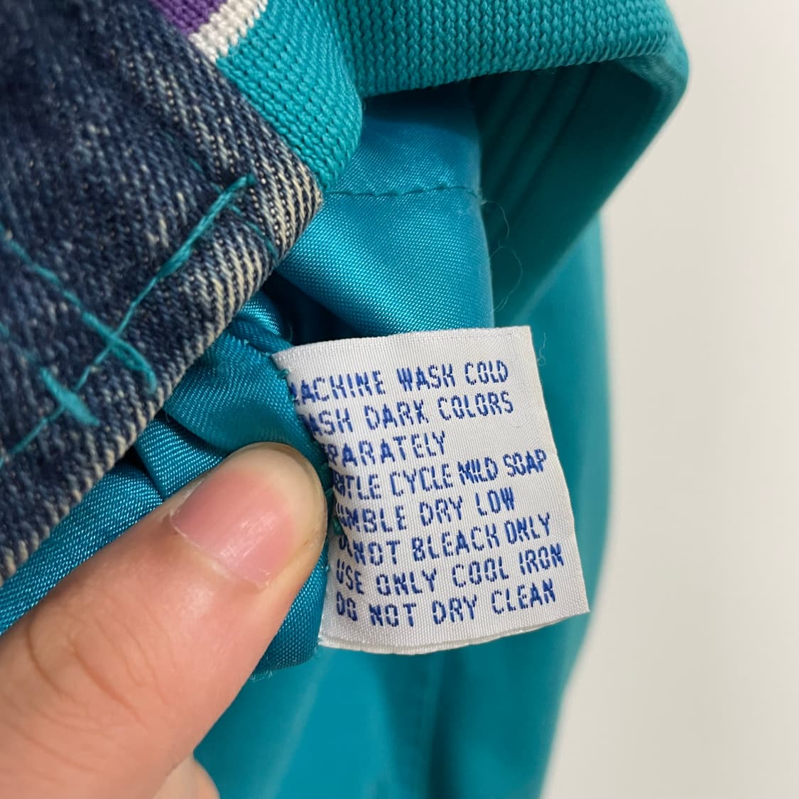 Starter 스타터 올드스쿨 샬럿 데님 바시티 자켓 상품이미지6