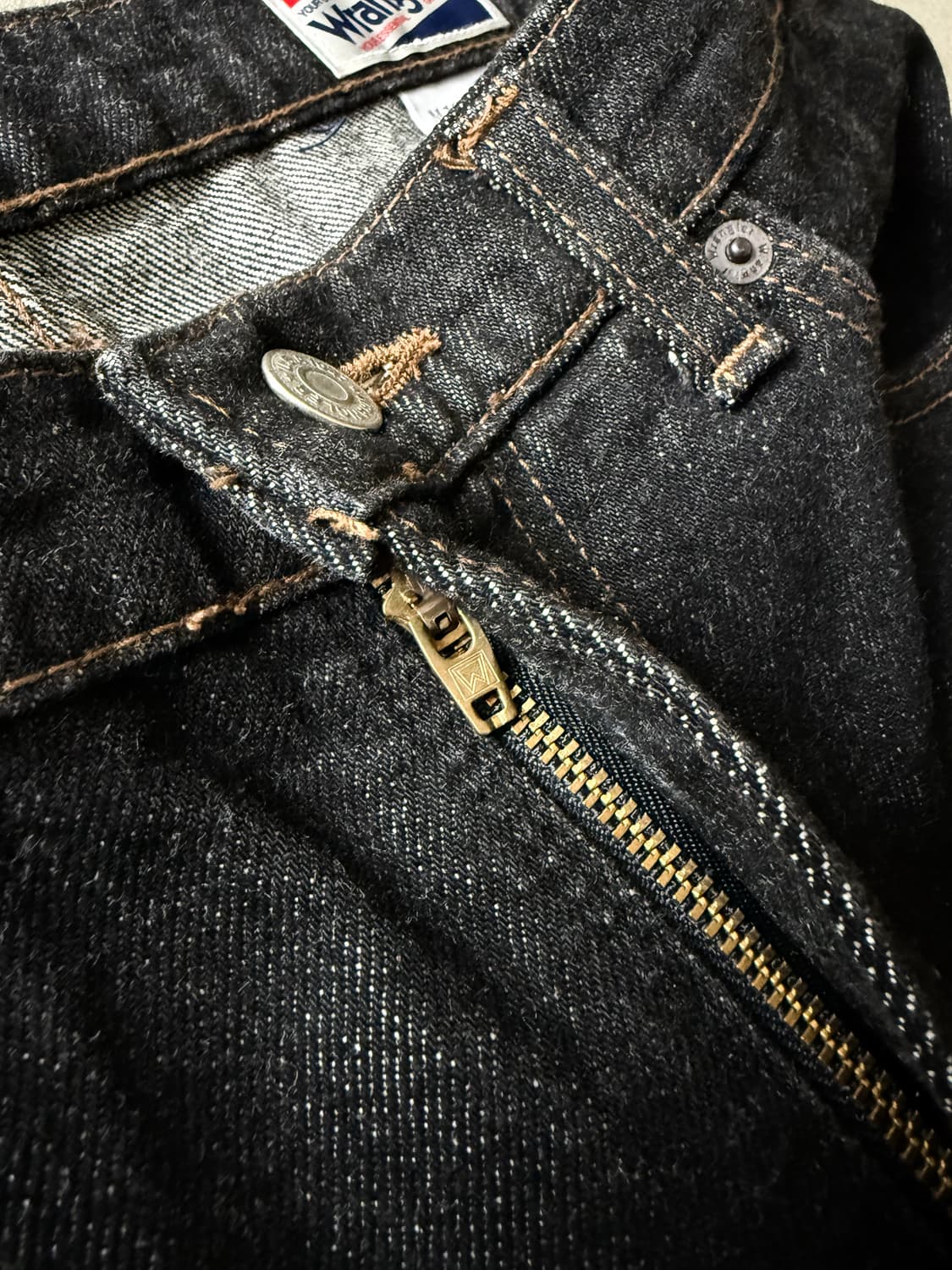 Wrangler Black Denim Pants 상품이미지3