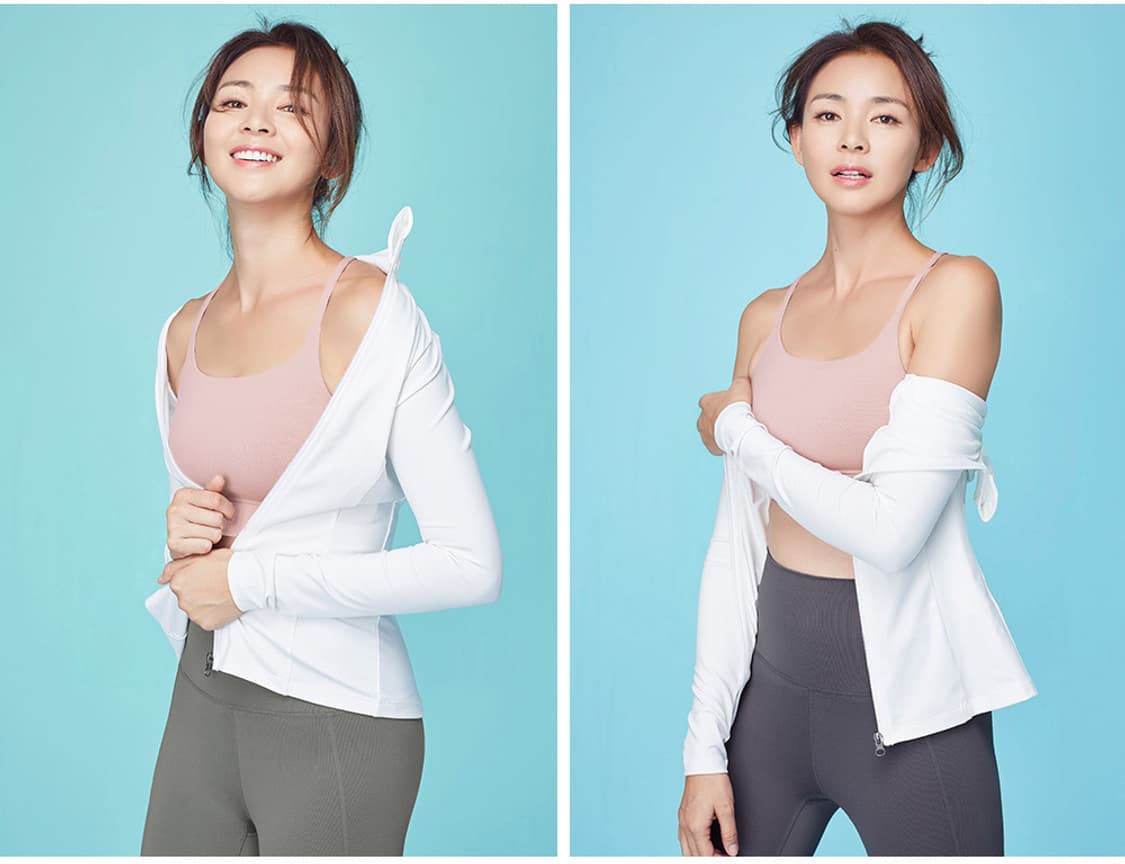 (새상품)STL 볼륨 브라탑 2장+요가삭스 세트/클라우드핑크 M 상품이미지2