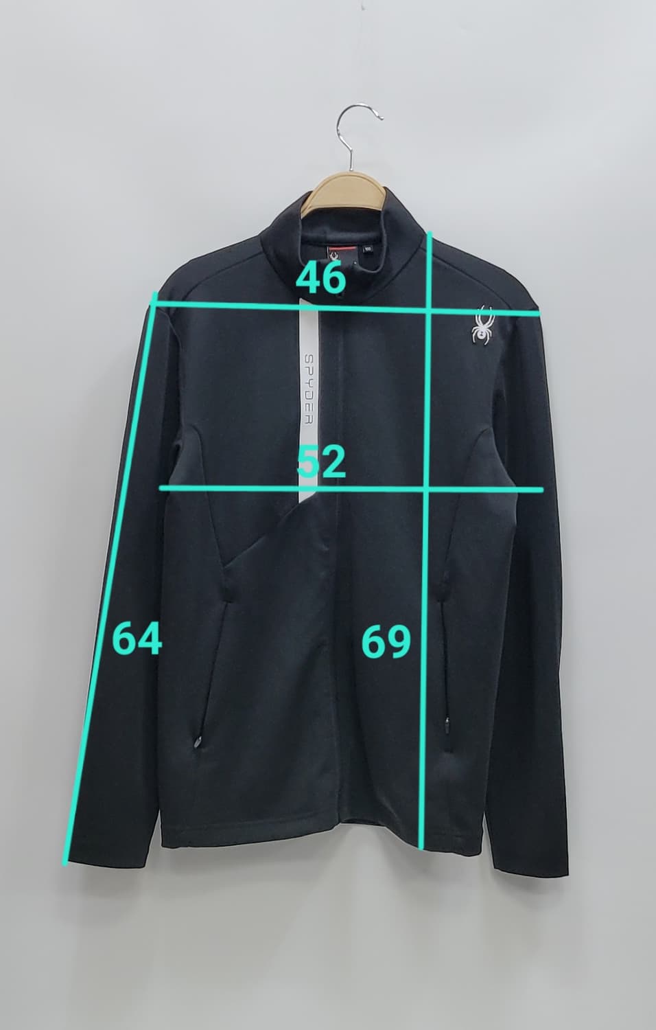 SPYDER 24FW 스파이더 풀집업 트랙탑 자켓 / 남 100 블랙
 상품이미지10