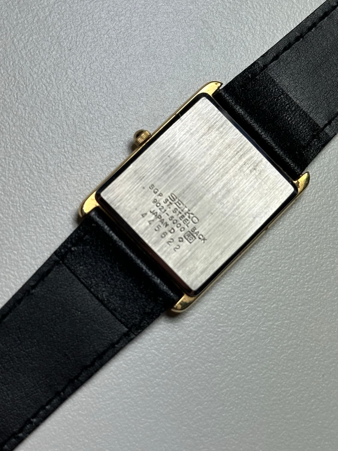 SEIKO square gold 상품이미지5
