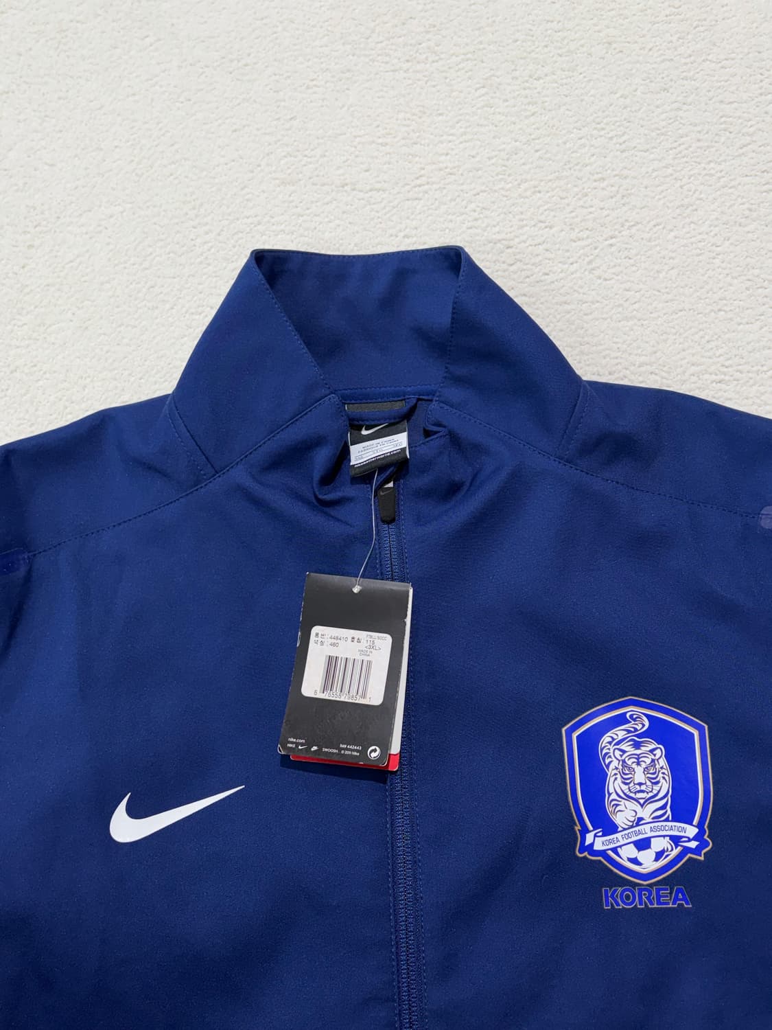 새상품 나이키 대한민국 축구 유니폼 국가대표팀 트랙 자켓 져지 집업 상품이미지2