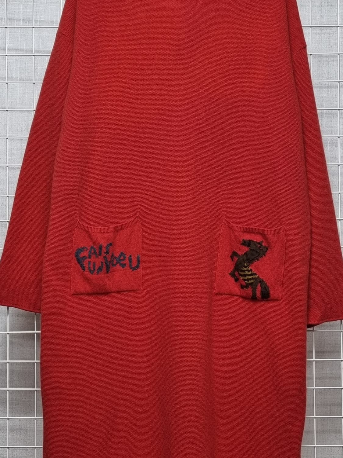 (택포) 베네통 후드 니트원피스 상품이미지3