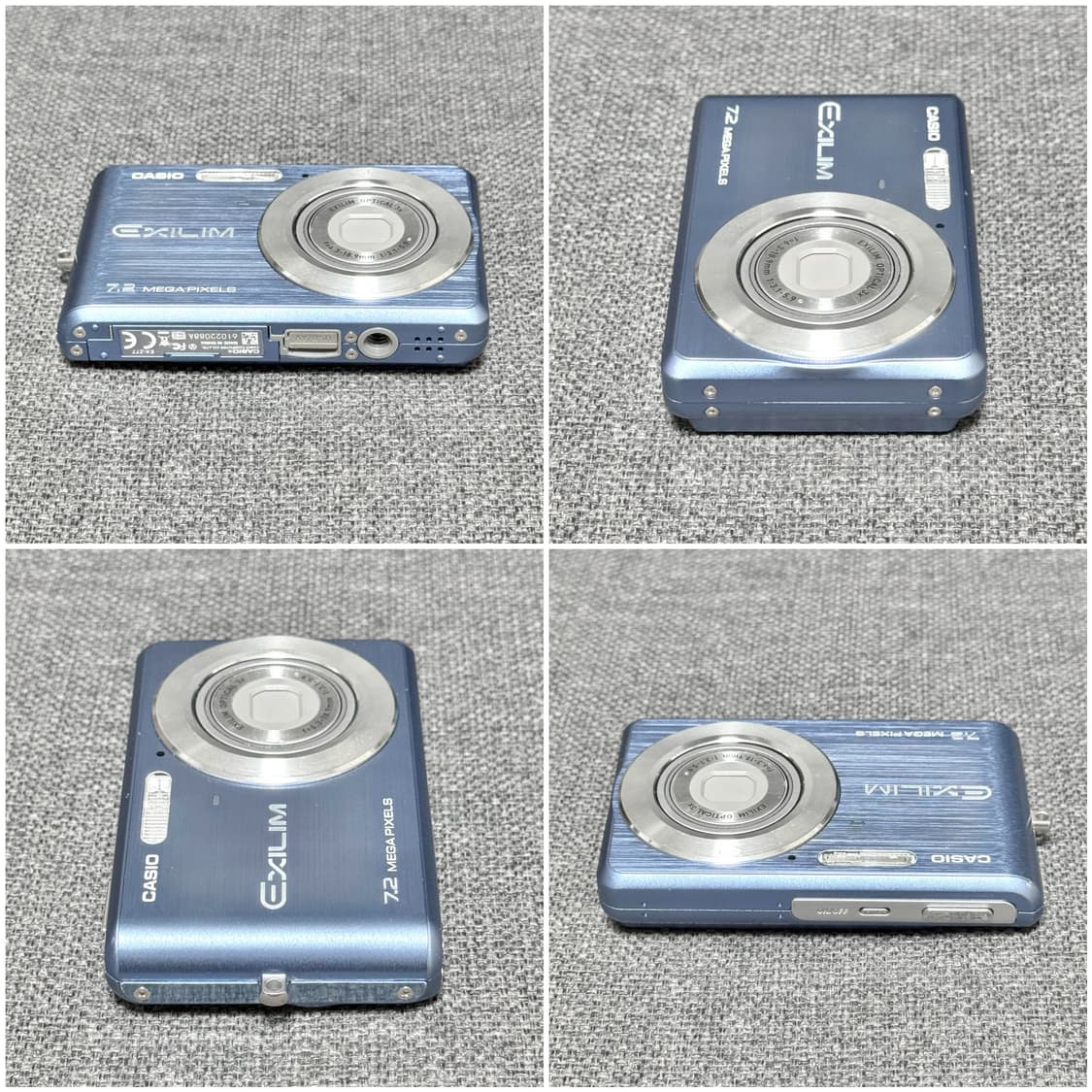 카시오 엑슬림 EX-Z77 라이트블루 풀박스 빈티지디카 상품이미지3