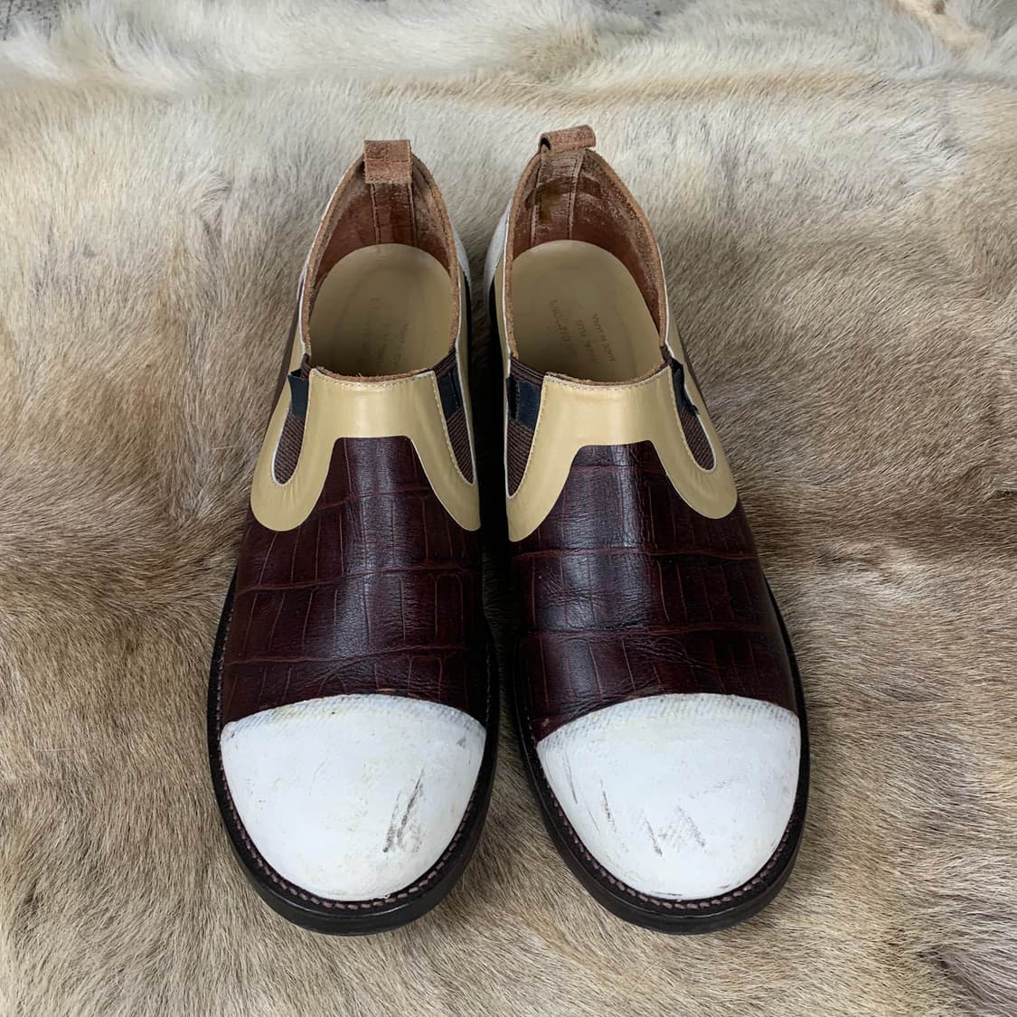 꼼데가르송 옴므 플러스 02AW 레더 슈즈 상품이미지2