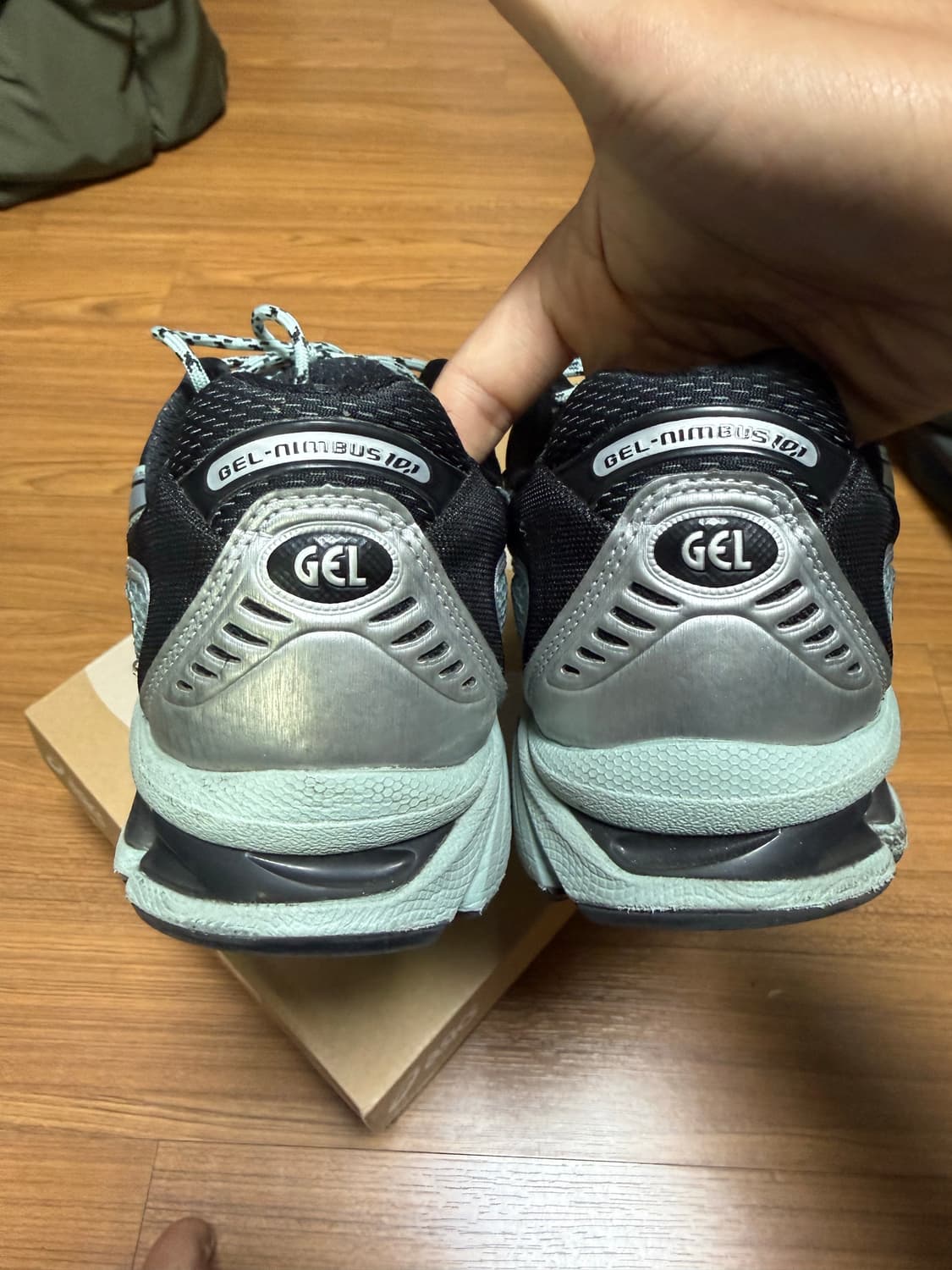 (280)아식스 젤 님버스 10.1 오션헤이즈 퓨어 실버 상품이미지3