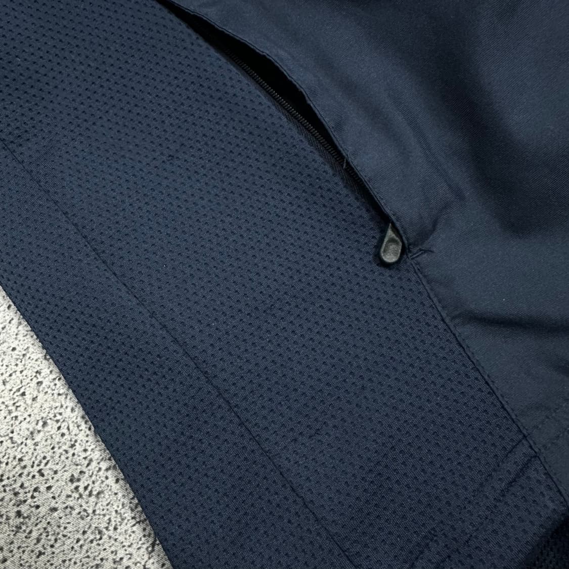 ✨ (바배) 아디다스 네이비 블루 삼선 우븐 바람막이 상품이미지5