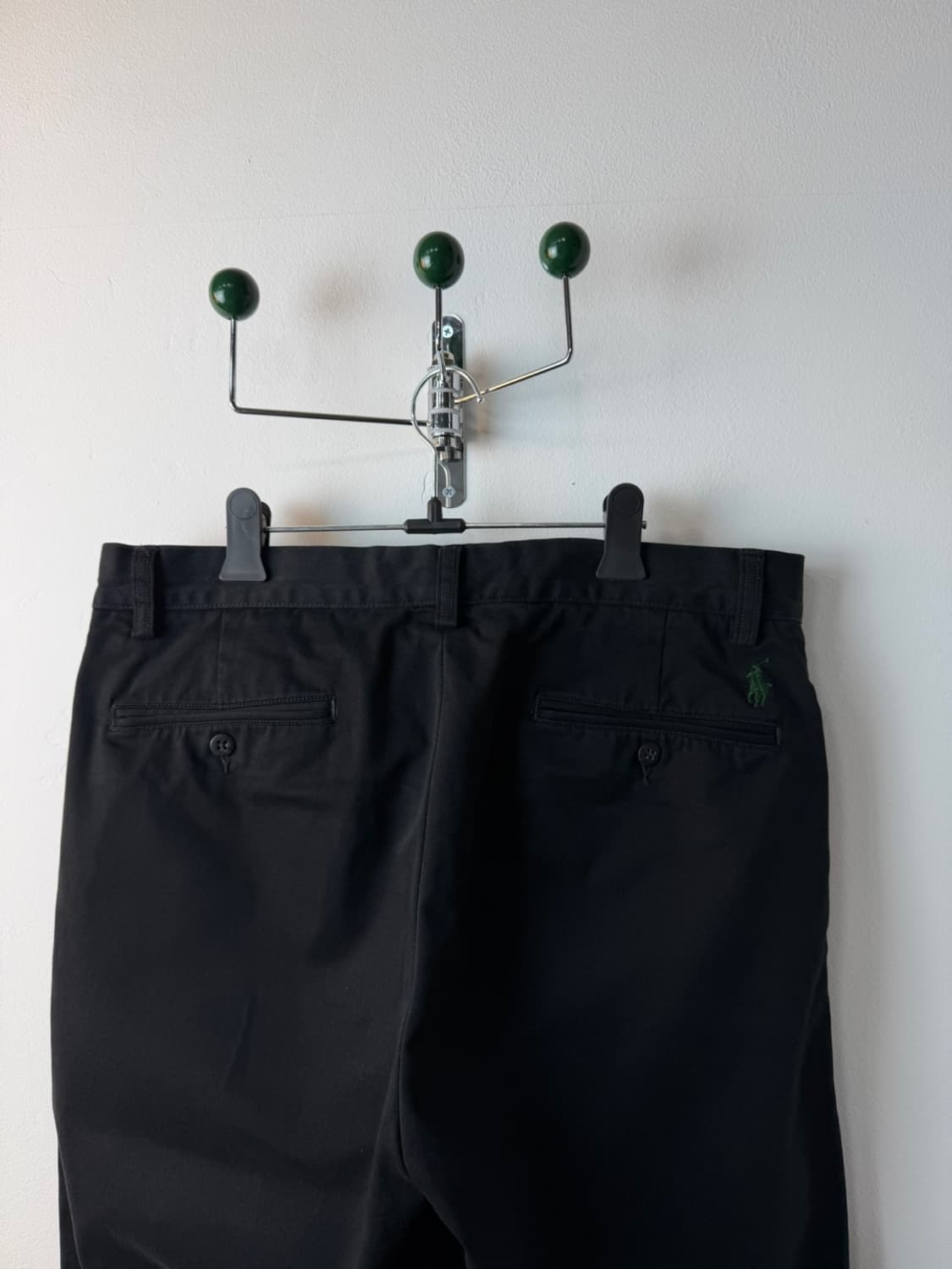 폴로 랄프로렌 투 턱 블랙 치노 팬츠  상품이미지6