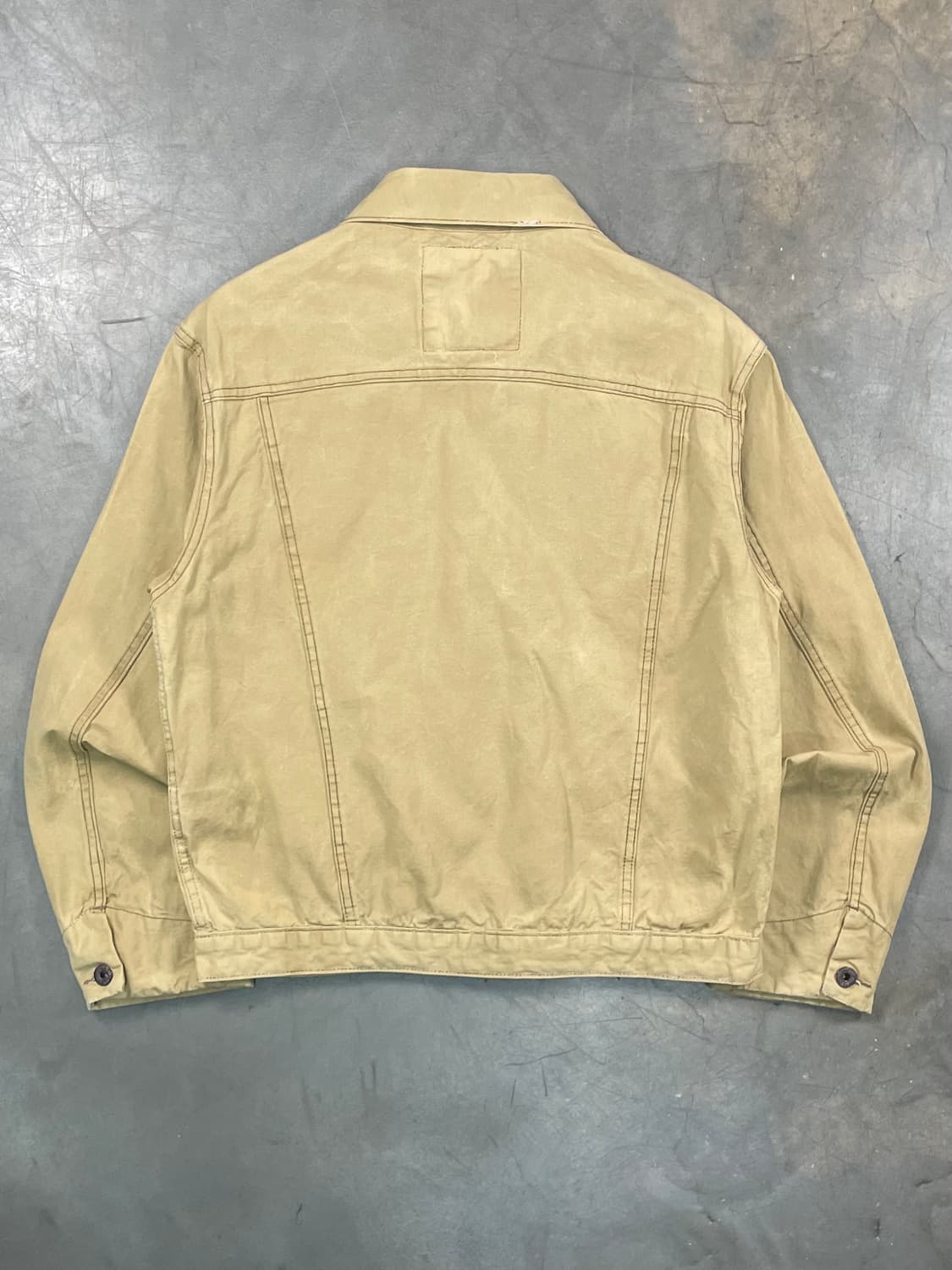 빈티지 왁스드 트러커 자켓 상품이미지4