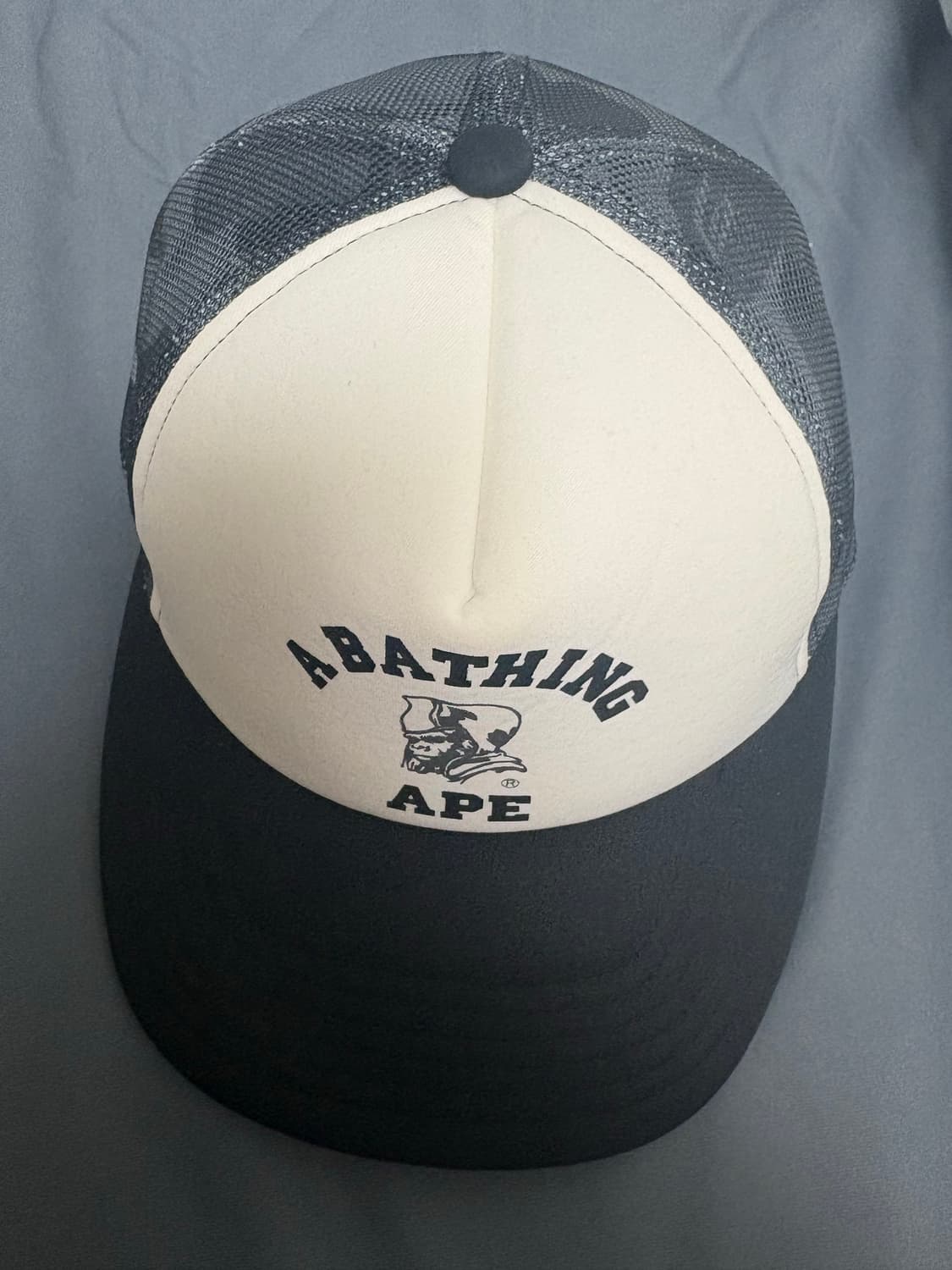 베이프 컬러 카모 제너럴 메쉬 캡 블랙 상품이미지2